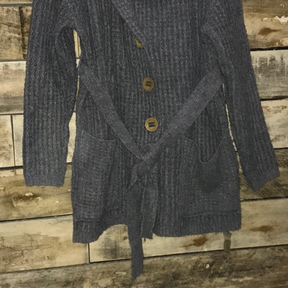 NWOT Free People taffy Sweater Cardi Coat Sz M Z269 - Picture 4 of 8